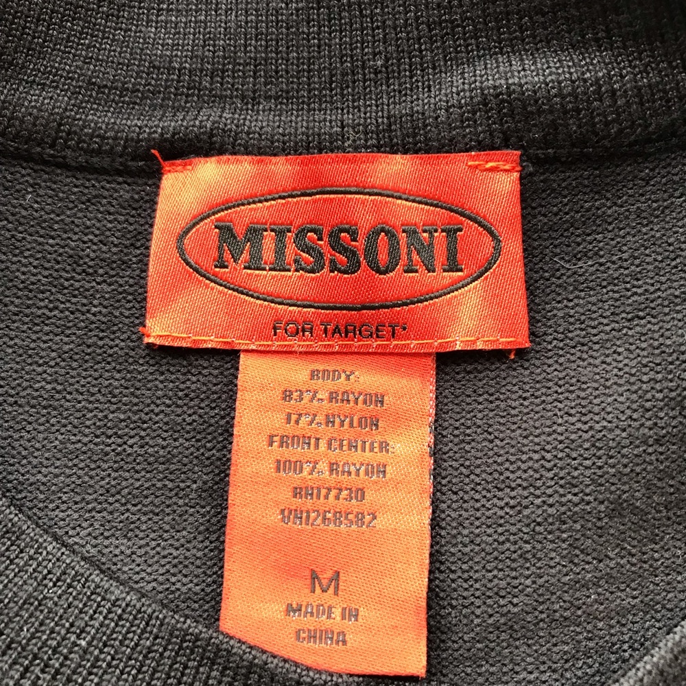 Missoni Target Zig Zag Patchwork Sweater Dress - image 3